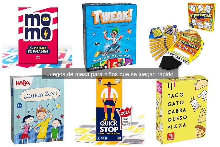 Estrategias para Jugar Juegos de Mesa Rápido con Niños