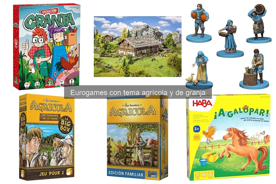 Eurogames agrícolas recomendados para disfrutar en familia