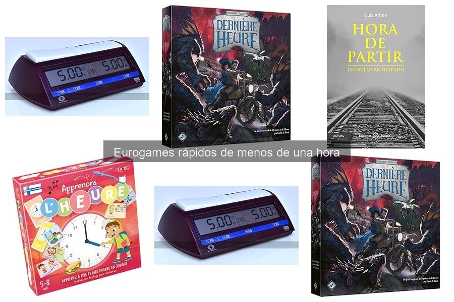 Eurogames rápidos: ¡los mejores en menos de 30 minutos!