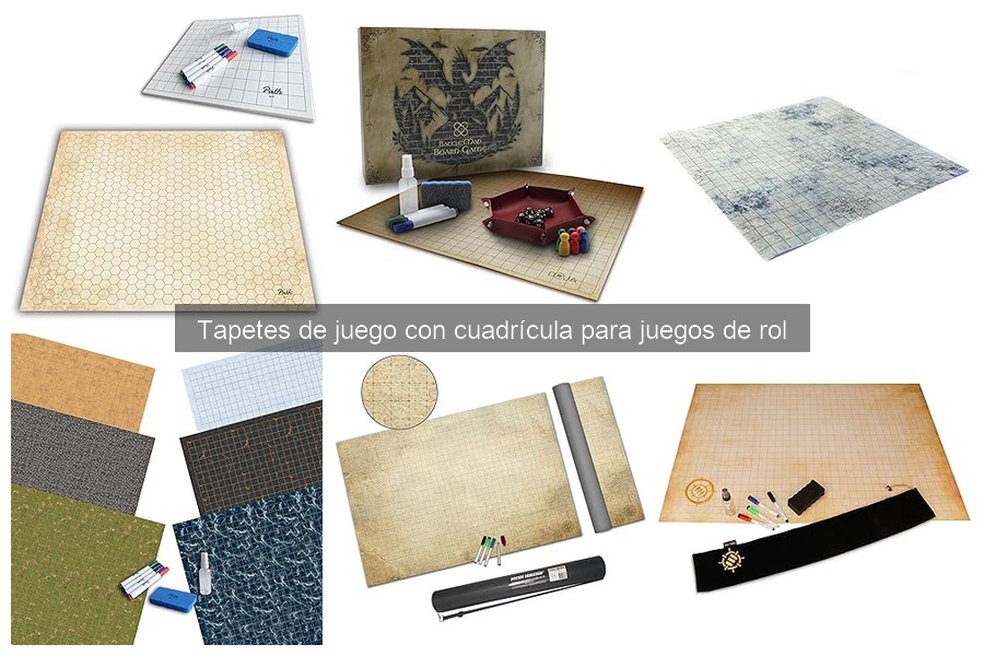 Evita estos errores al elegir un tapete de juego con cuadrícula