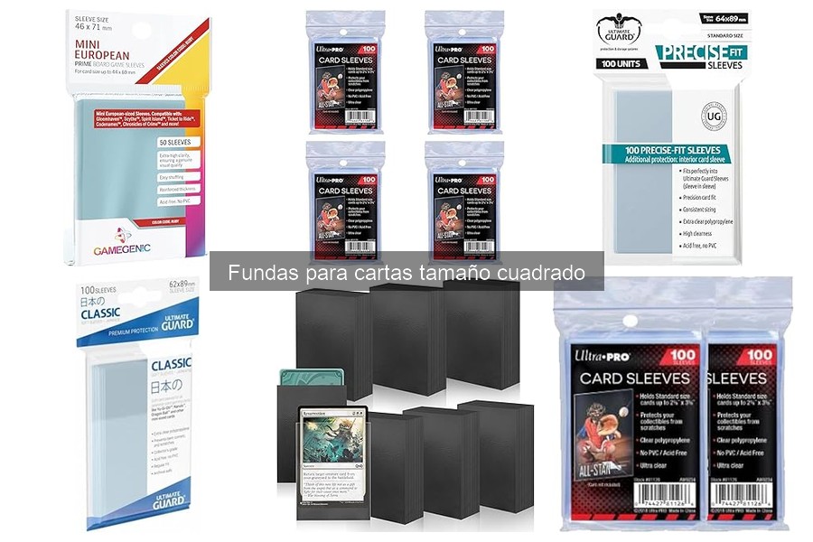 Fundas para cartas cuadradas: Opiniones y reseñas reales