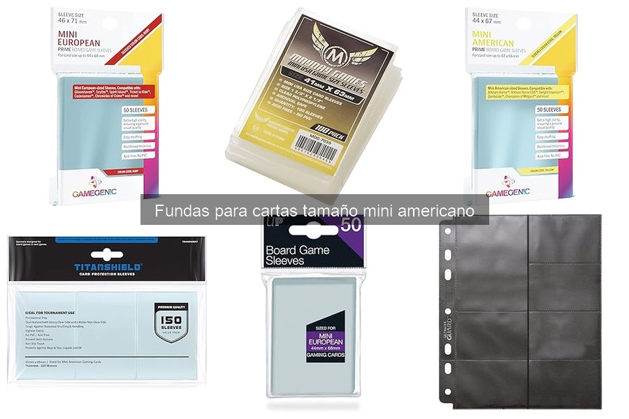 Fundas para cartas mini americano: Protección y características