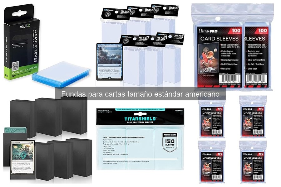 Fundas para cartas tamaño estándar americano: ¿Qué son y para qué sirven?