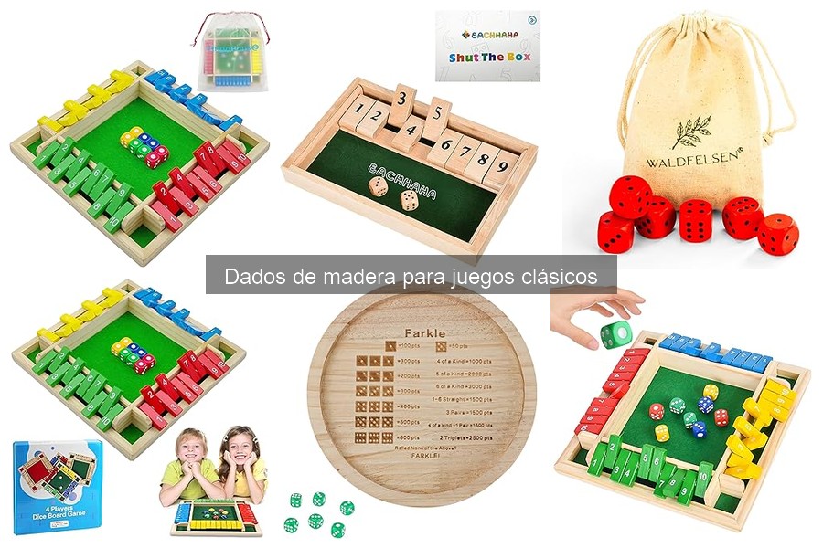Guía de Compra de Dados de Madera para Principiantes