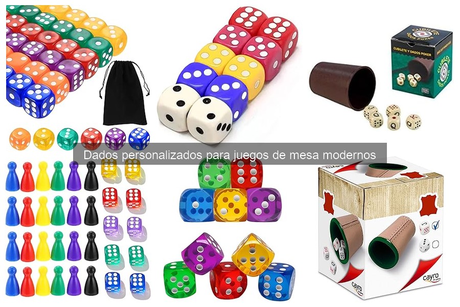 Guía de compra de dados personalizados para juegos de mesa