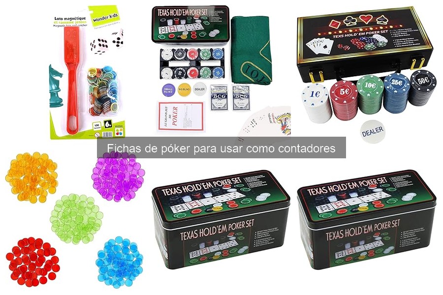 Guía de compra de fichas de póker para tus juegos