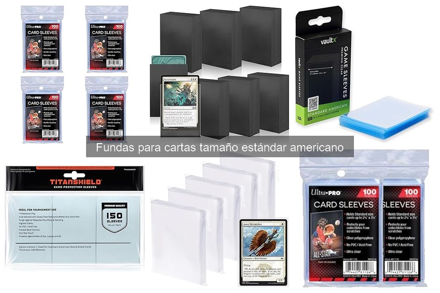 Guía de compra de fundas para cartas tamaño estándar americano