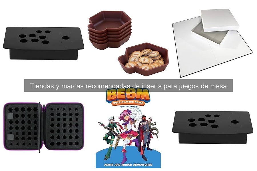 Guía de compra de inserts para juegos de mesa