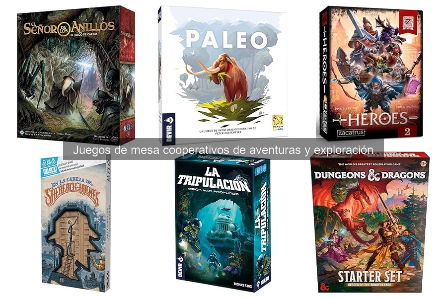 Guía de compra de juegos de mesa cooperativos de aventura
