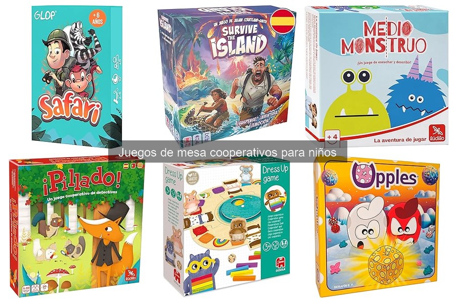 Guía de compra de juegos de mesa cooperativos para niños