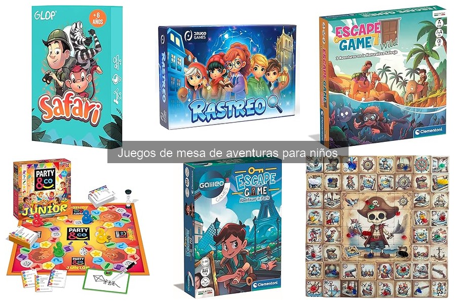 Guía de compra de juegos de mesa de aventuras para niños