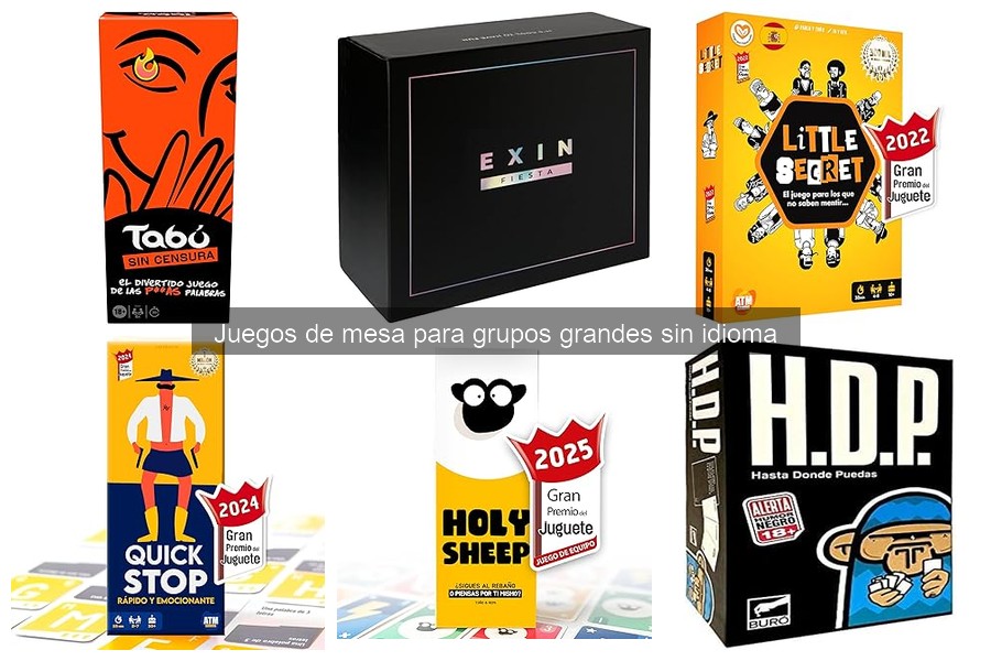 Guía de compra de juegos de mesa para grupos grandes