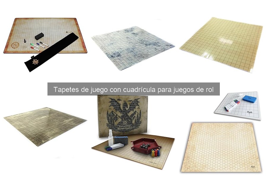 Guía de compra de tapetes de juego con cuadrícula