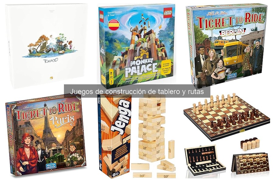 Guía de compra: juegos de construcción de tablero y rutas