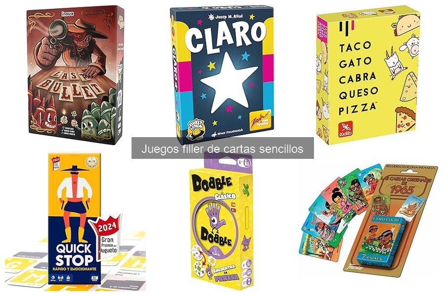 Guía para elegir el mejor juego filler de cartas sencillos