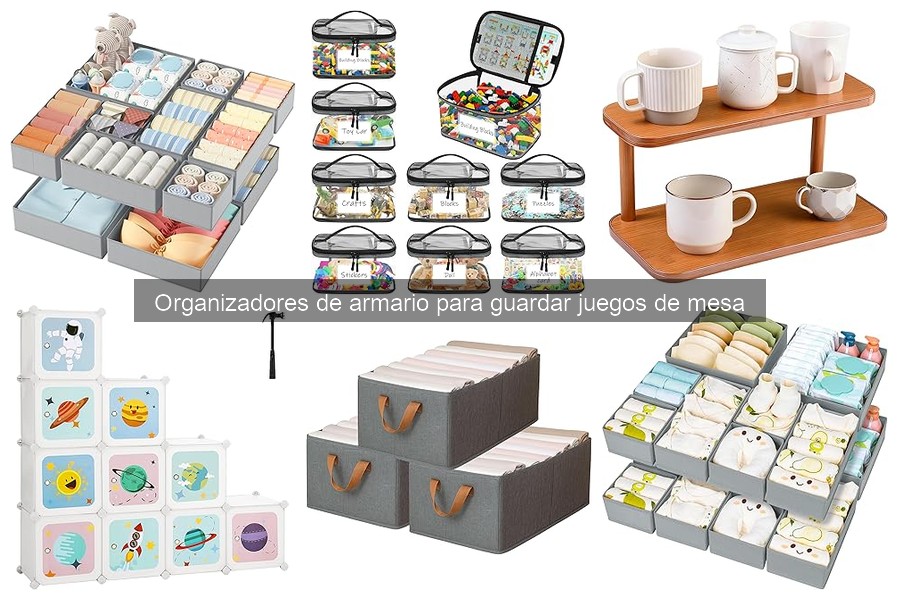 Guía para Elegir el Mejor Organizador de Armario para Juegos de Mesa