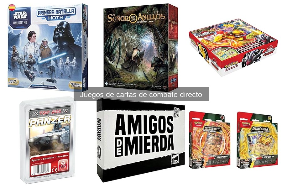 Guía para Elegir Juegos de Cartas de Combate Directo
