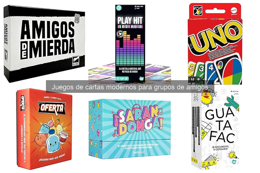Guía para elegir juegos de cartas modernos para grupos