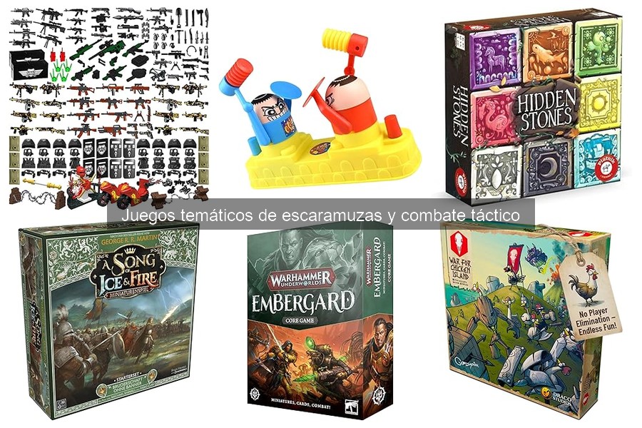 Guía para Elegir Juegos de Escaramuzas y Combate Táctico