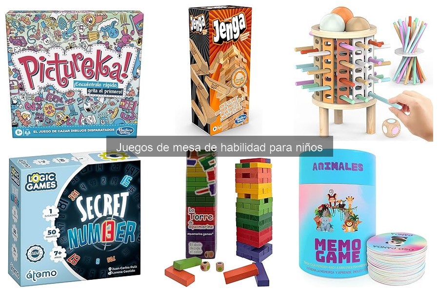 Guía para Elegir Juegos de Mesa de Habilidad para Niños