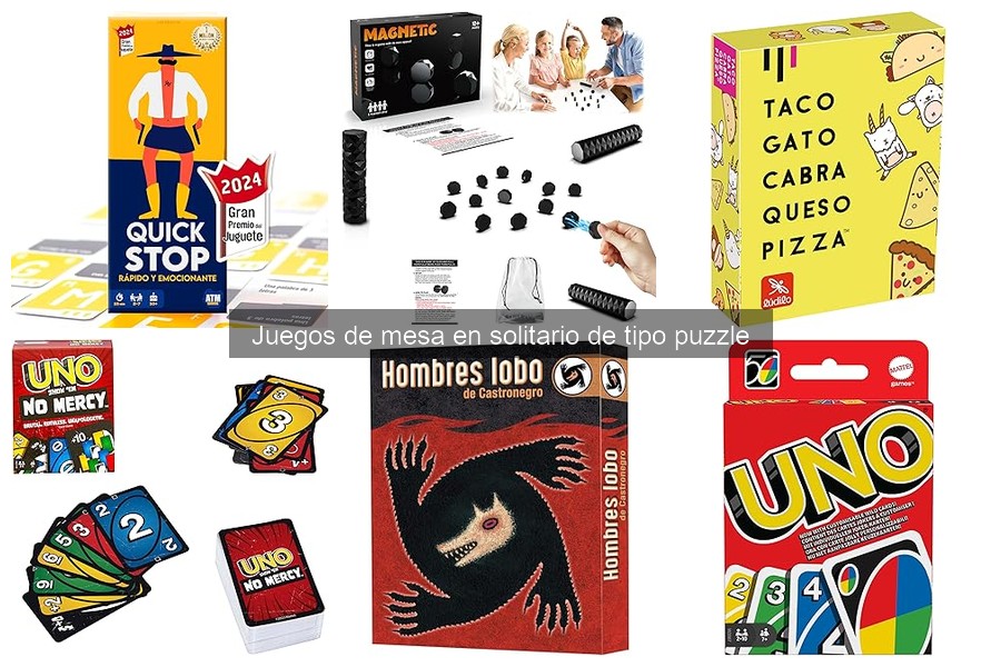 Guía para Elegir Juegos de Mesa en Solitario Tipo Puzzle