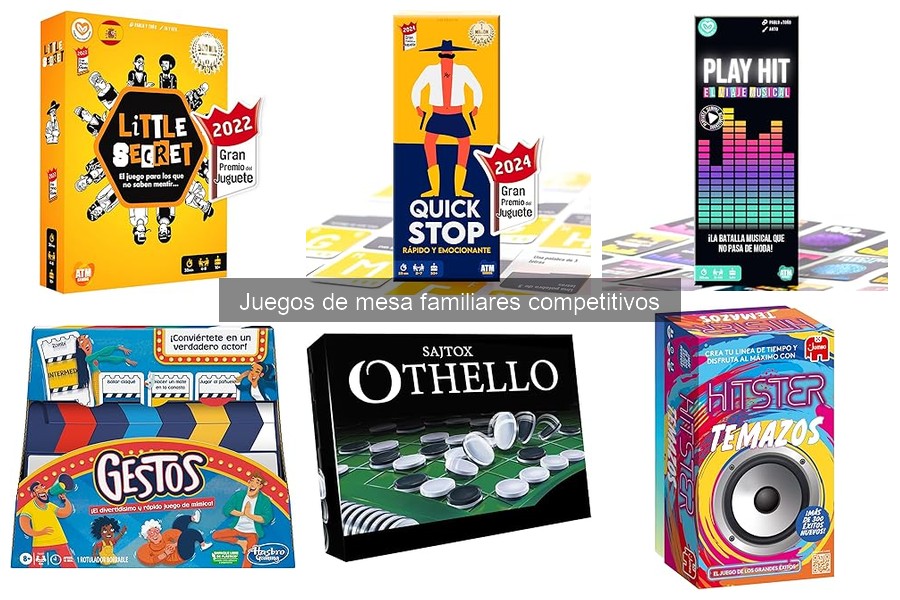 Guía para Elegir Juegos de Mesa Familiares Competitivos