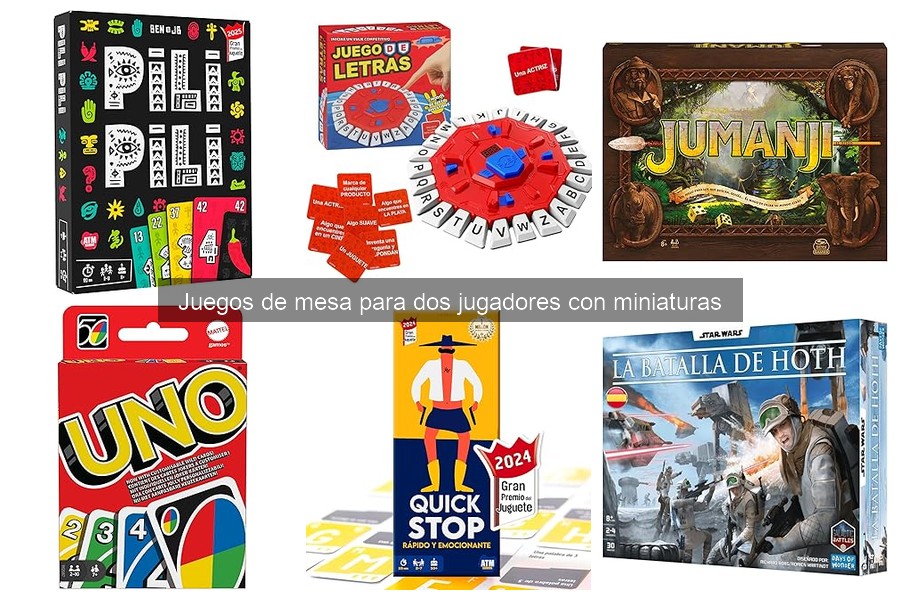 Guía para Elegir Juegos de Mesa para 2 Jugadores con Miniaturas