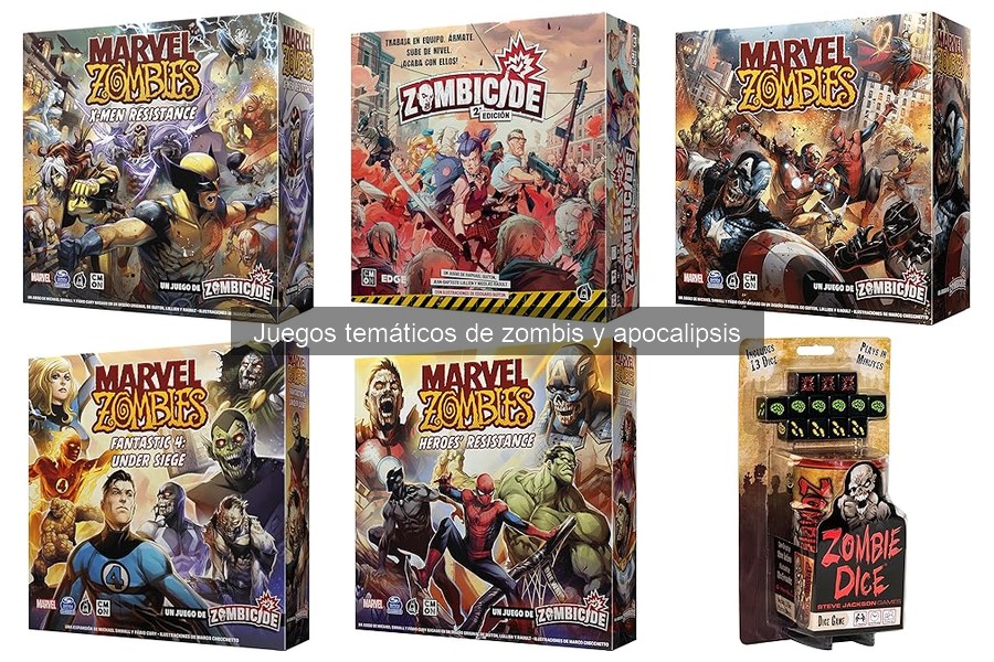Guía para jugar juegos de mesa de zombis y apocalipsis
