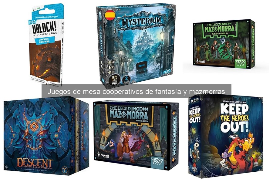Habilidades que desarrollan los juegos de mesa cooperativos de fantasía