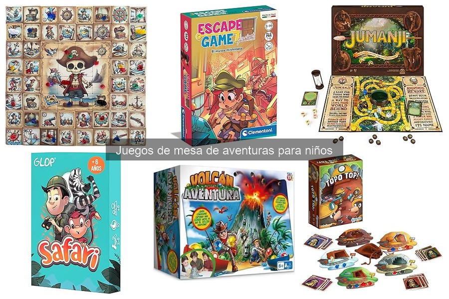 Habilidades que desarrollan los niños con juegos de mesa de aventuras