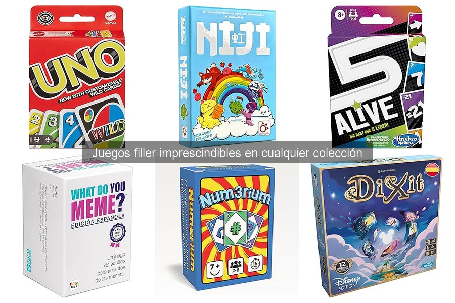 Historia y evolución de los juegos filler imprescindibles