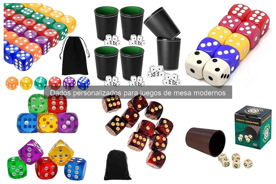 Ideas creativas para personalizar dados en juegos de mesa