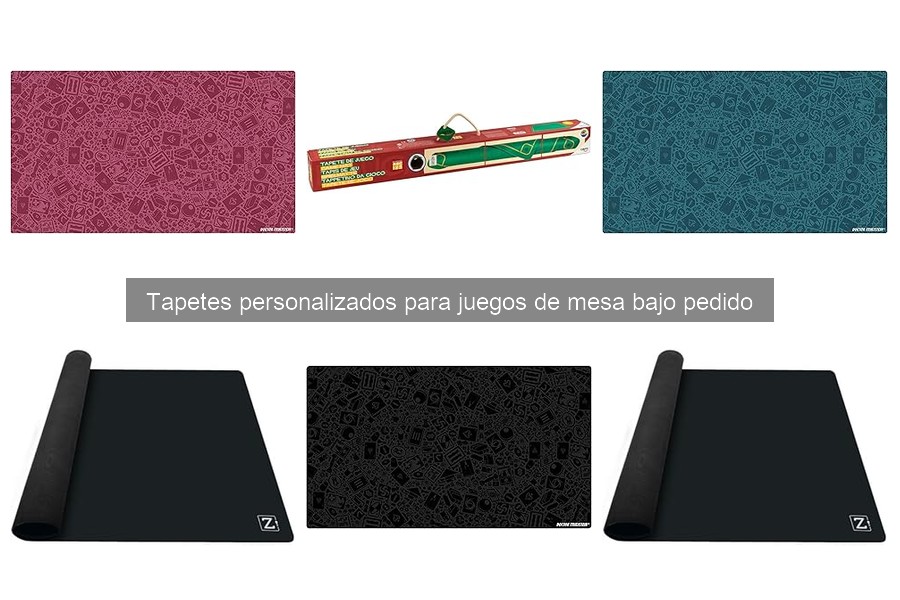Ideas Creativas para Tapetes Personalizados de Juegos de Mesa