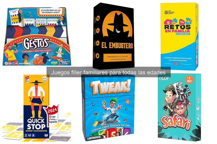 Impacto de los juegos filler en el desarrollo cognitivo infantil
