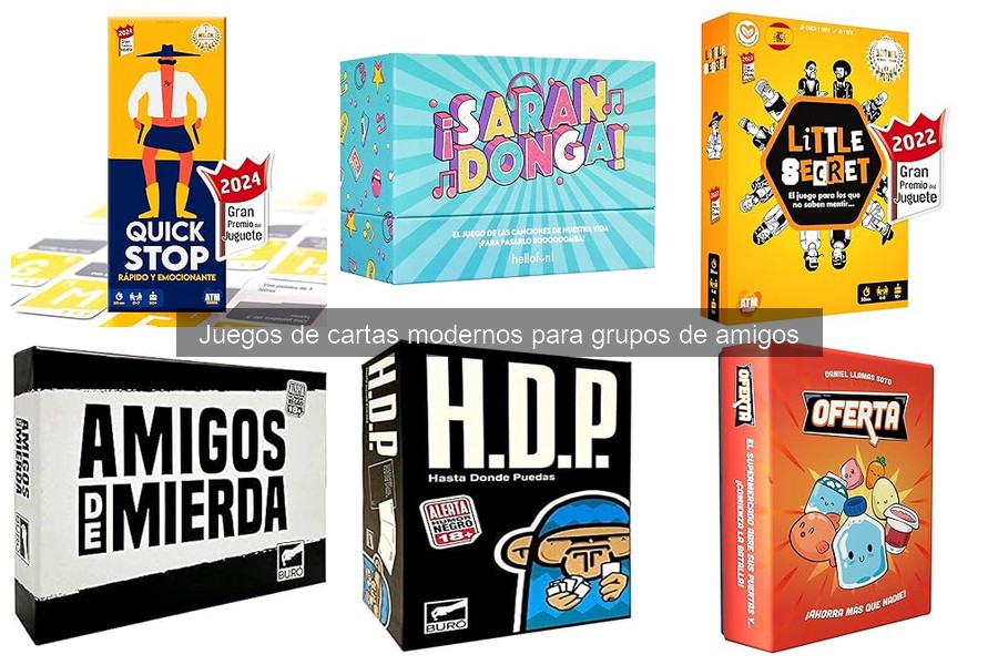 Juegos de Cartas Modernos para Romper el Hielo