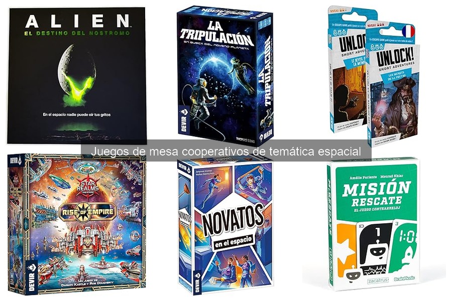 Juegos de mesa cooperativos espaciales para adultos: ¡Descubre los mejores!