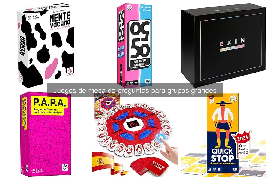 Juegos de mesa de preguntas para todas las edades