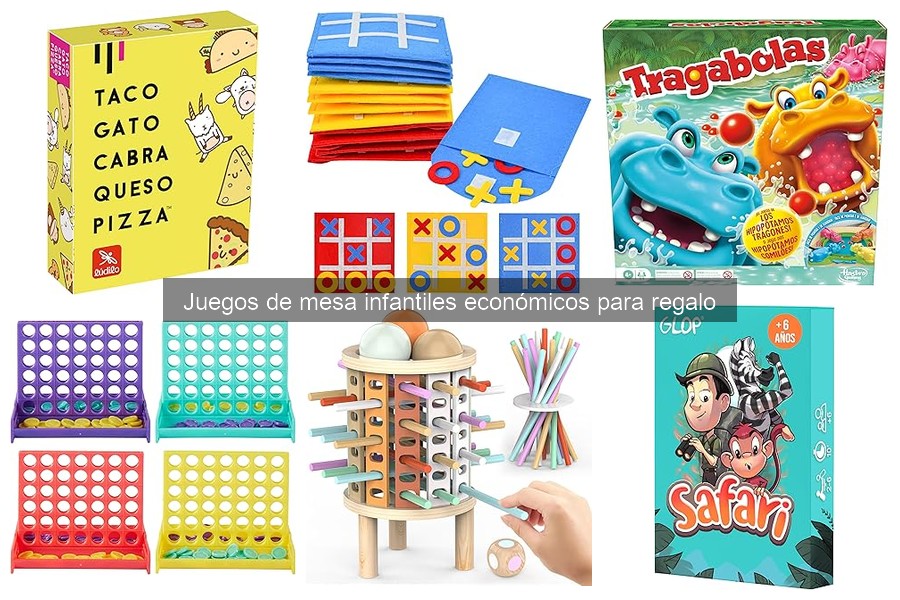 Juegos de mesa económicos para niños en tiempos de pandemia