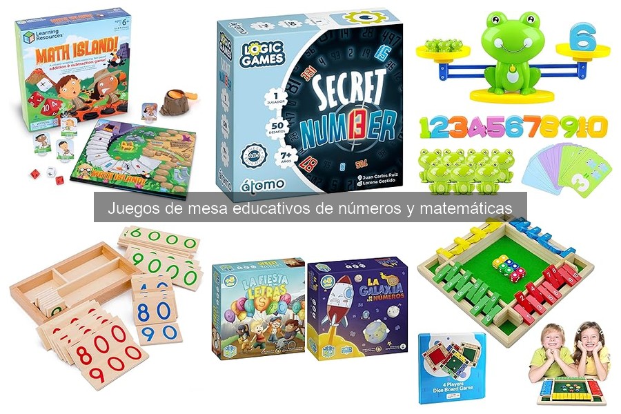 Juegos de mesa educativos de matemáticas que fomentan el trabajo en equipo