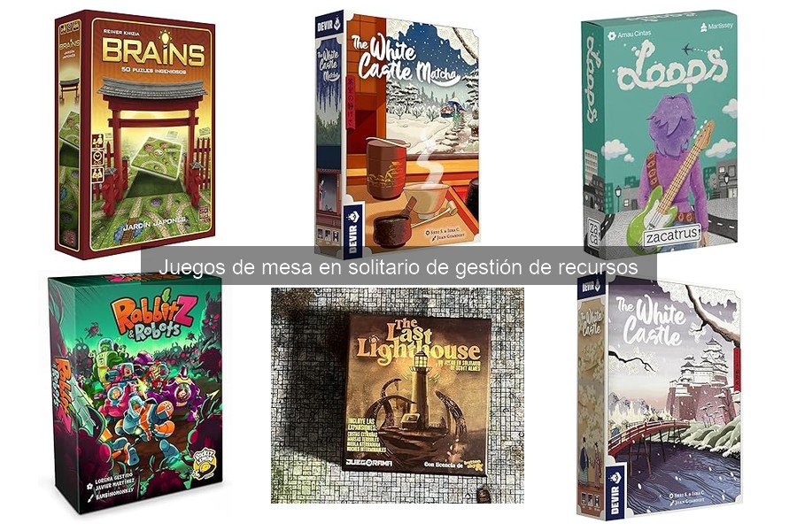 Juegos de mesa en solitario de gestión: selecciona por temática