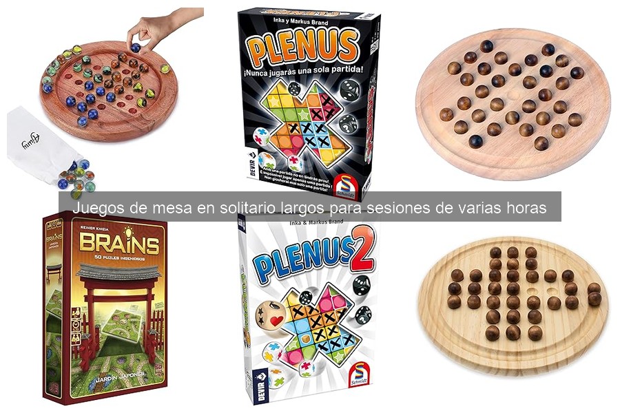 Juegos de mesa en solitario largos con temas específicos