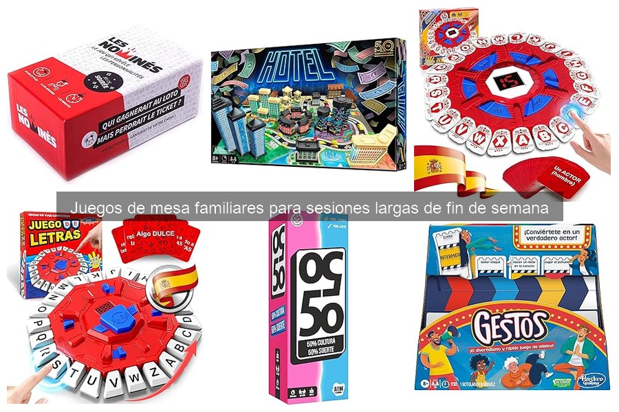 Juegos de mesa familiares: diversión asegurada para todos