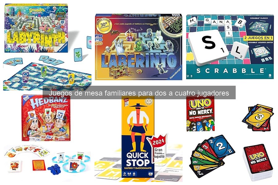 Juegos de mesa familiares para adultos: opciones recomendadas