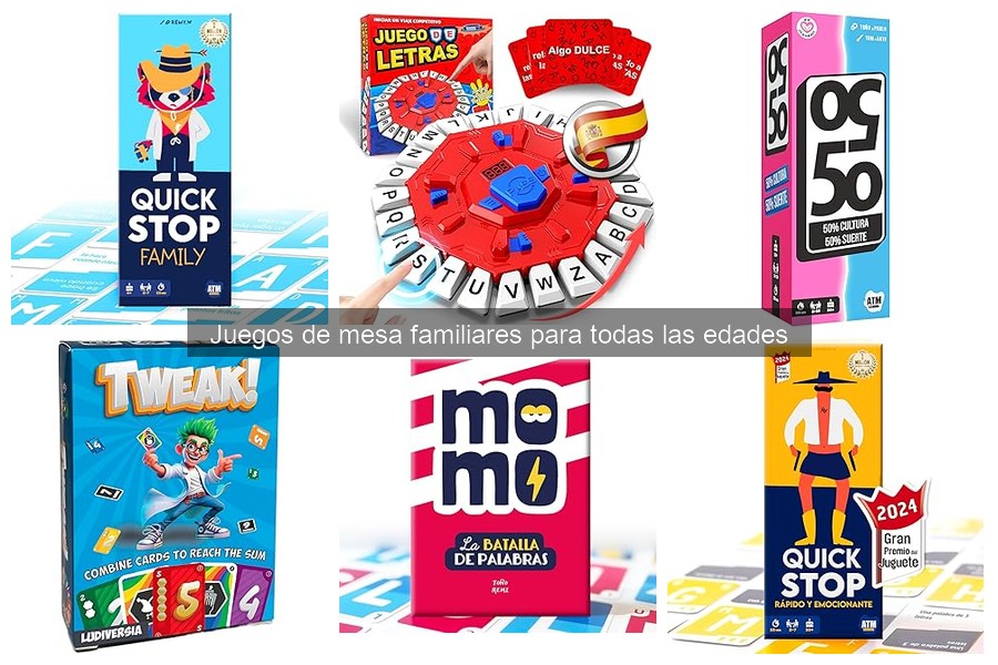 Juegos de mesa familiares para niños pequeños: Mejores opciones