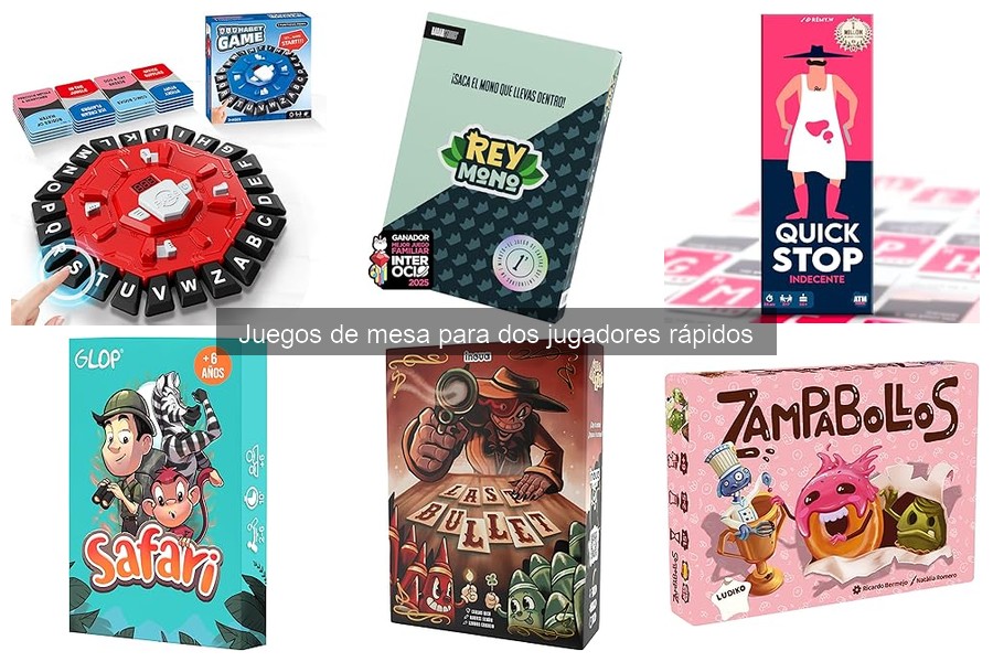 Juegos de mesa para dos: ideales para principiantes
