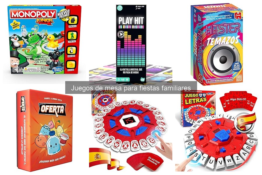 Juegos de mesa para fiestas familiares: diversión garantizada