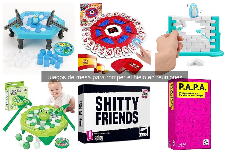 Juegos de mesa para romper el hielo en eventos corporativos