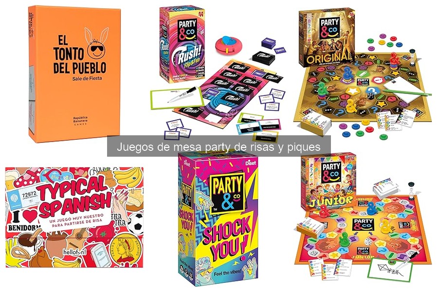 Juegos de mesa party para disfrutar en familia y amigos