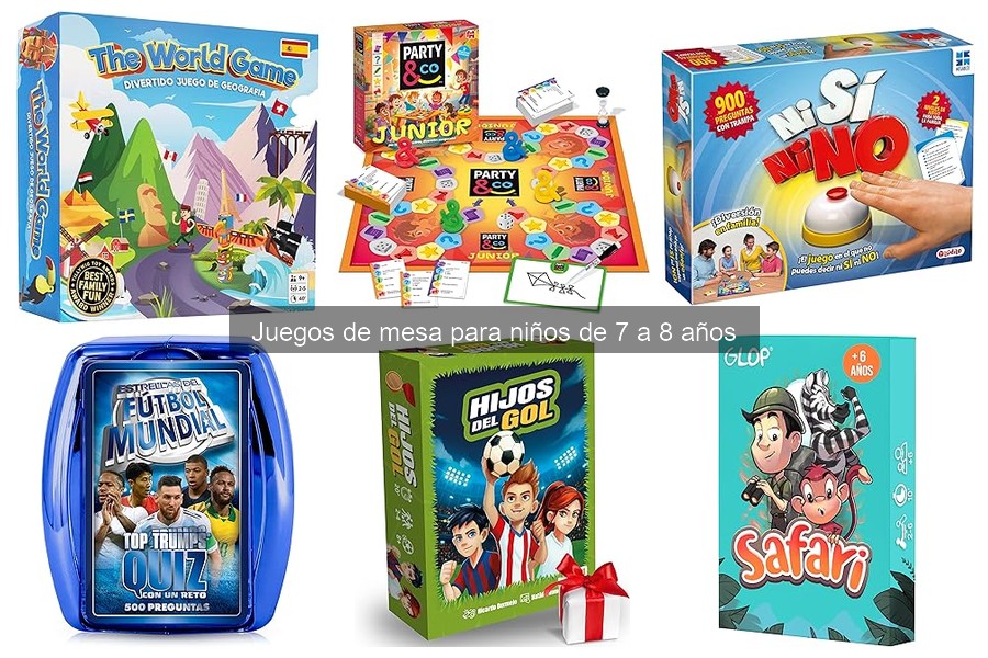 Juegos de mesa que estimulan la creatividad en niños de 7 a 8 años