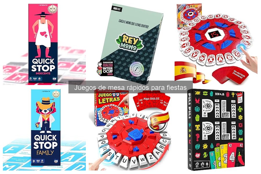 Juegos de Mesa Rápidos para Diferentes Grupos | Guía 2023